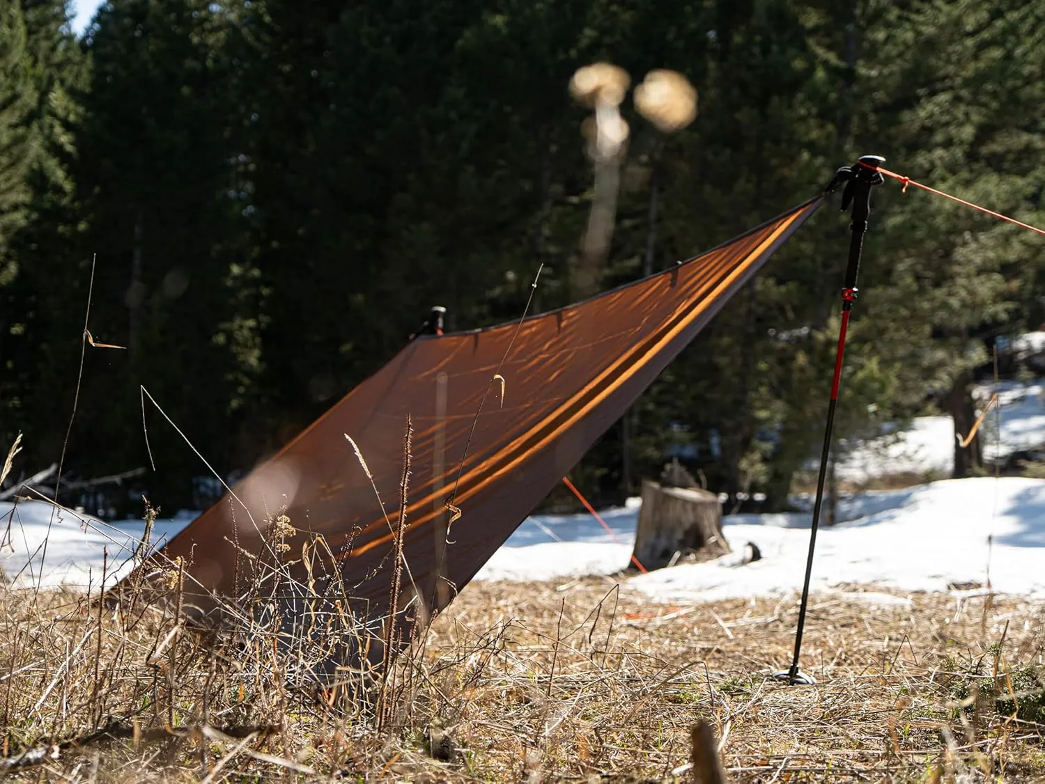 | Baldy Ultralight Waterproof Tarp | 1.1oz Silpoly | Tan…