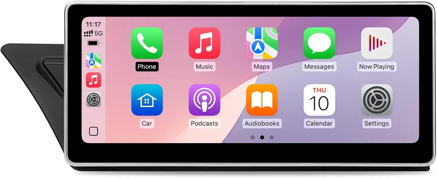 10.25 inch Touchscreen for Audi A4 A5 S4 S5 RS4 RS5 2009-2016 (Multimedia System) Built in Wireless CarPlay Android Auto Upgrade Factory Car Radio Receiver Retain Original Stereo Amplifier System