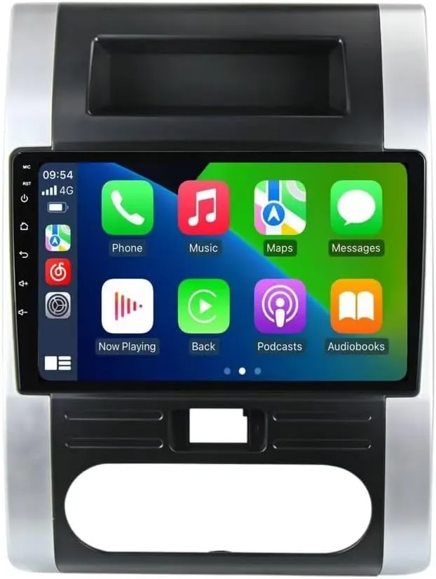 2 64GB Android Radio for Nissan XTrail X-Trail 2007-2015 Stereo Upgrade Dash Kit Car GPS Navigation,10.1" IPS Touch Screen Head Unit with Car-Play & Android Auto/SWC/Rear View
