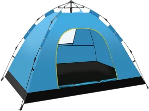 2/3/4 Person Instant Camping Tent, Waterproof Family Tent with Carry Bag,Easy Quick Setup Lightweight Dome Tent for Camping, Traveling, Backpacking, Hiking, Outdoors