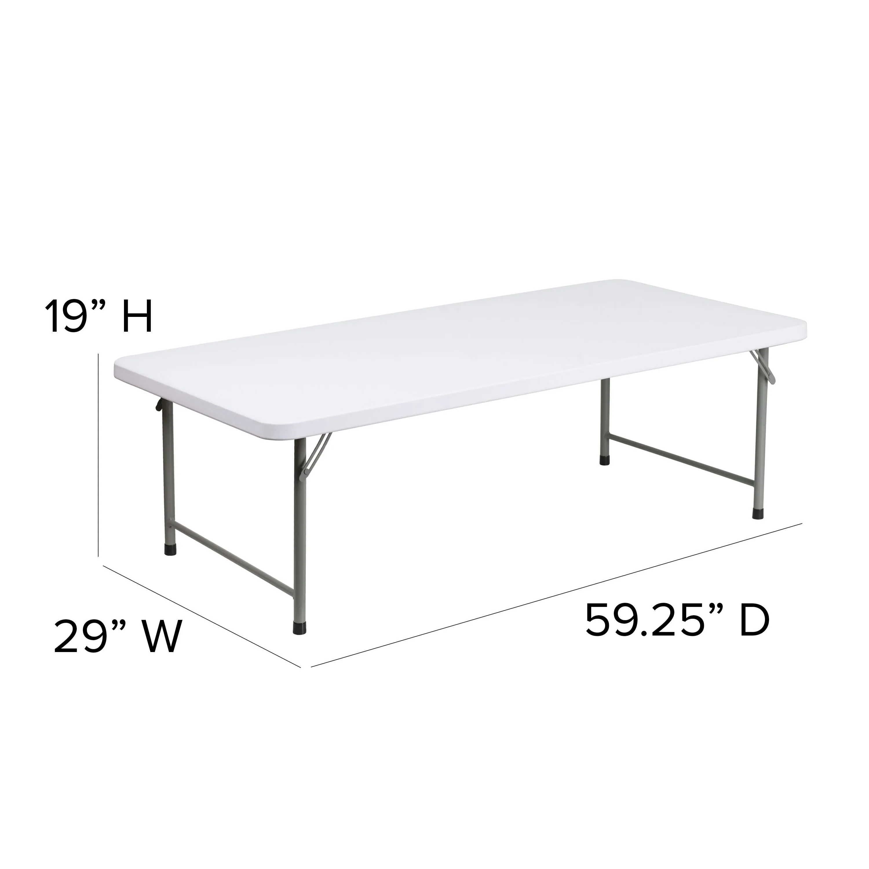 4.93-Foot Kid's Plastic Folding Table