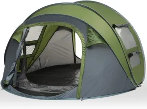 5 Person Rainproof Double-Layer Tent, Instant Pop Up Dome Tent, Breathable and Anti-Mosquito, Camping for 4-6 People