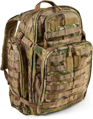 5.11 Tactical Backpack‚ Rush 72 2.0‚ Military Molle Pack, CCW with Multiple Compartments, 55 Liter, Large, Style 56565‚ Multicam