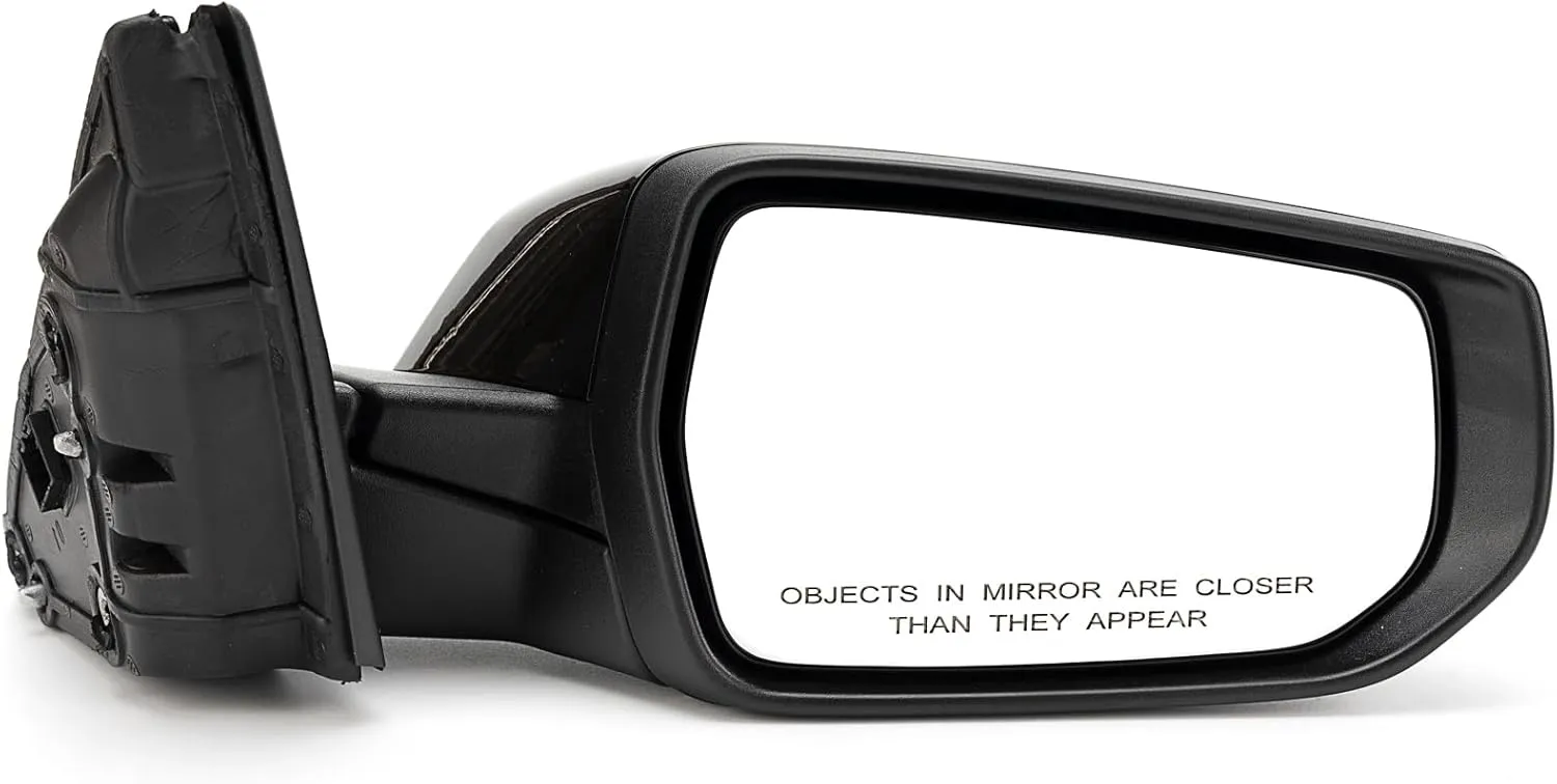 7-Pin Right Passenger Side Door Mirror Fit For 2016-2022 Chevy Malibu LT Hybrid with Turn Signal Light & Heated, Replace# GM1321539, 84288103| Black