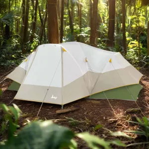 8-Person Camping Tent with Easy-Clean Mud Mat – Perfect for Family Adventures!