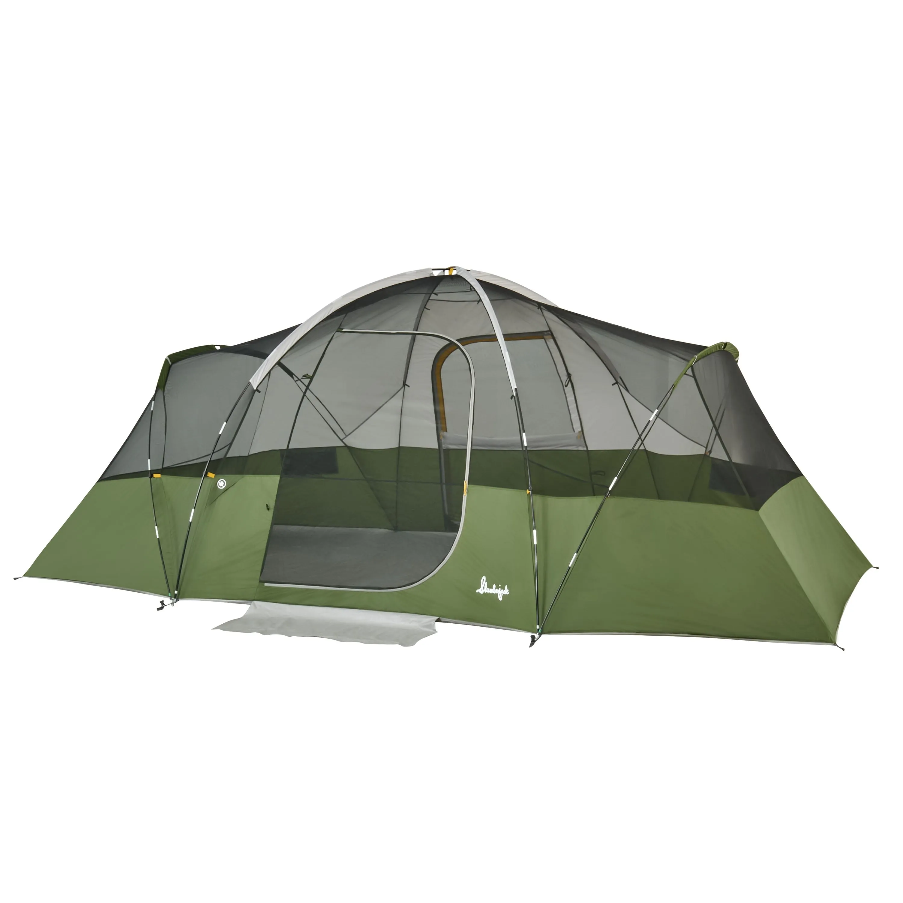 8-Person Camping Tent with Easy-Clean Mud Mat – Perfect for Family Adventures!