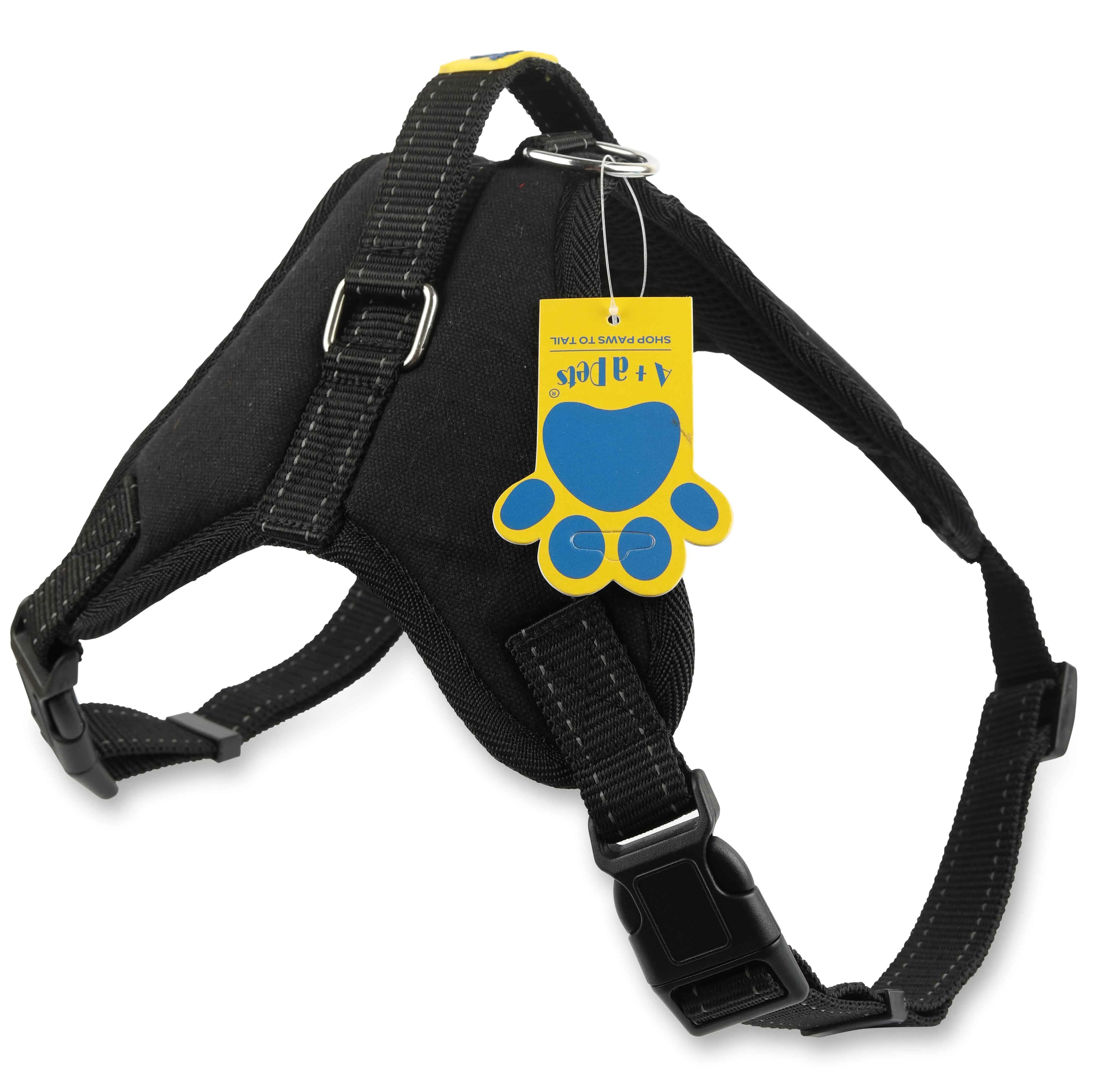 A A Pets' Heavy Duty Padded, Reflective Stitches H Style Harness