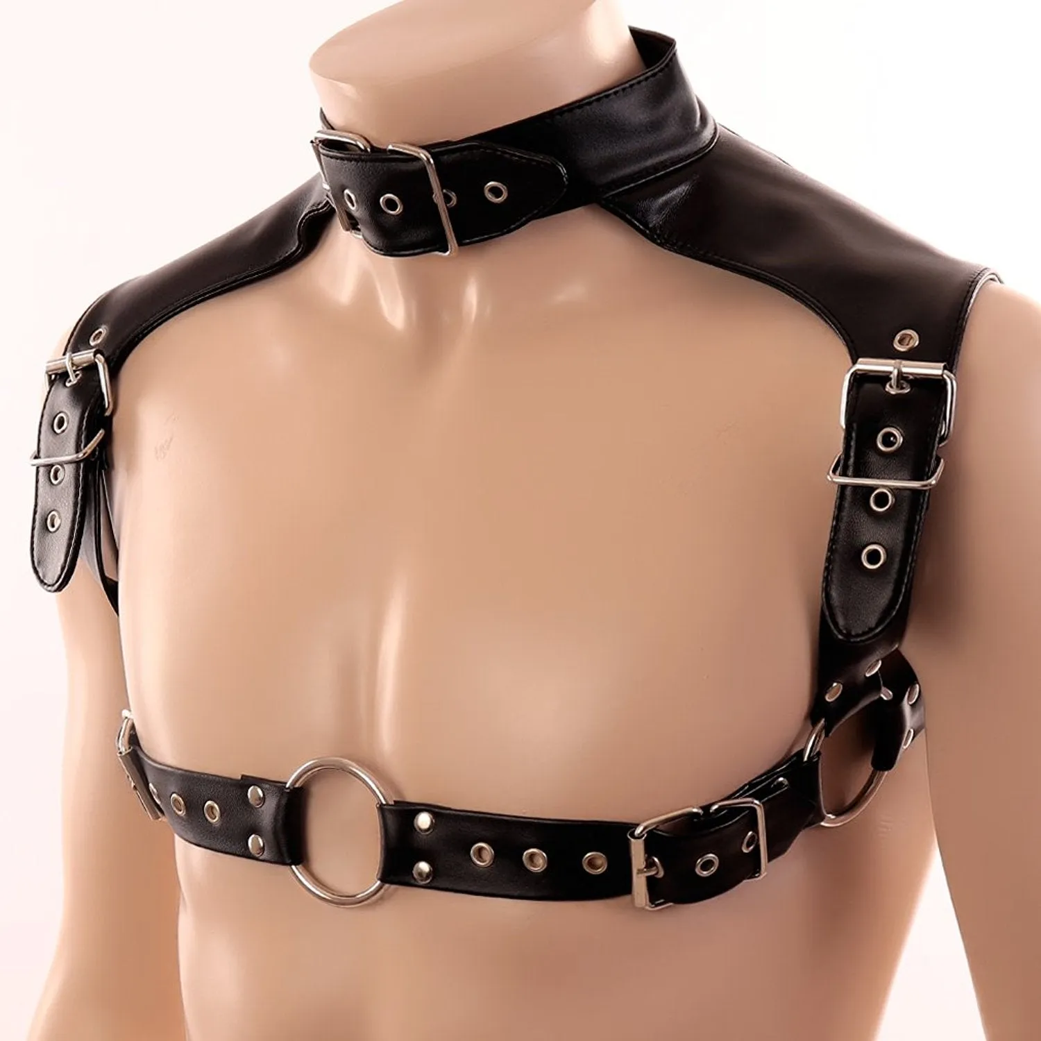 Adjustable Body Chest Harness Bondage