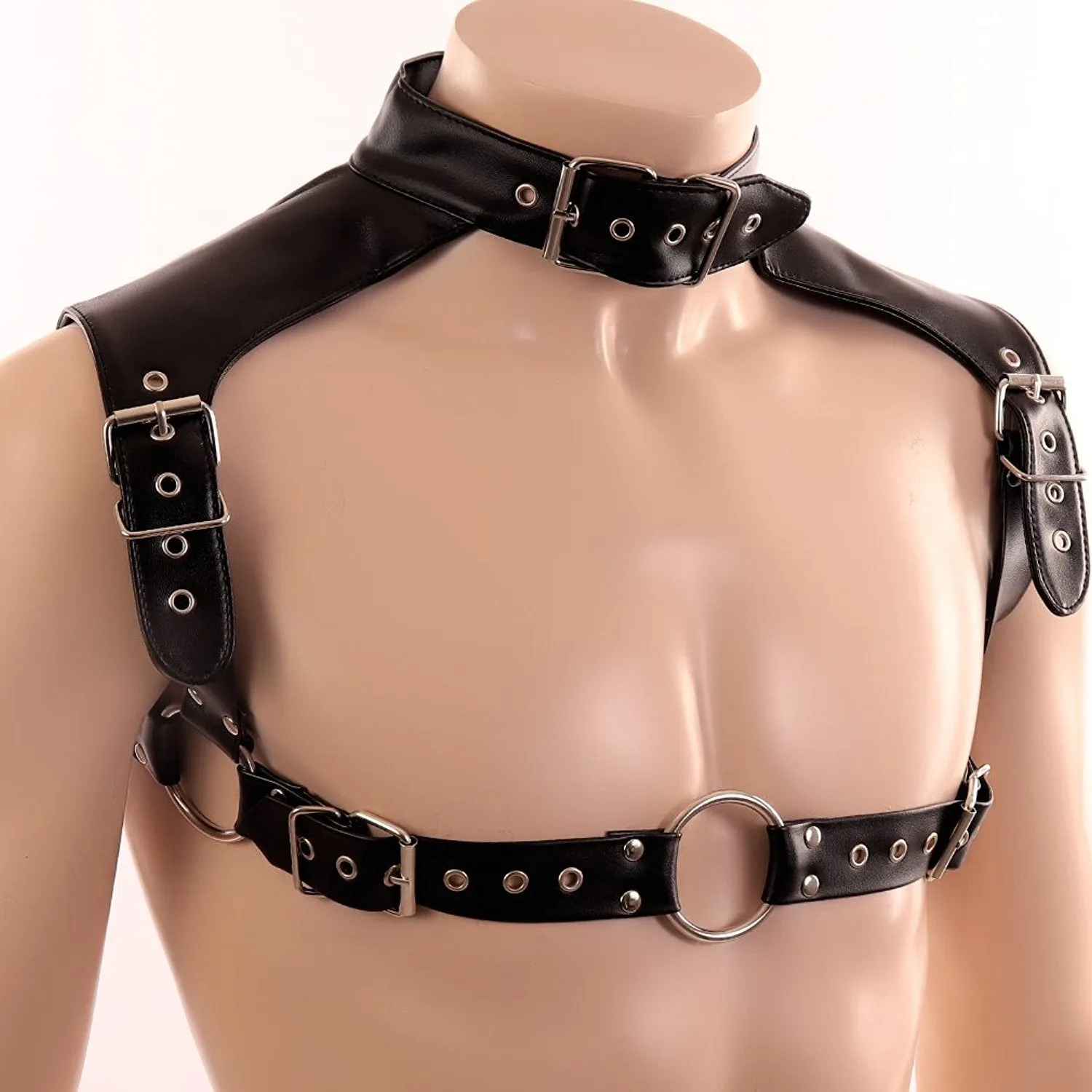 Adjustable Body Chest Harness Bondage