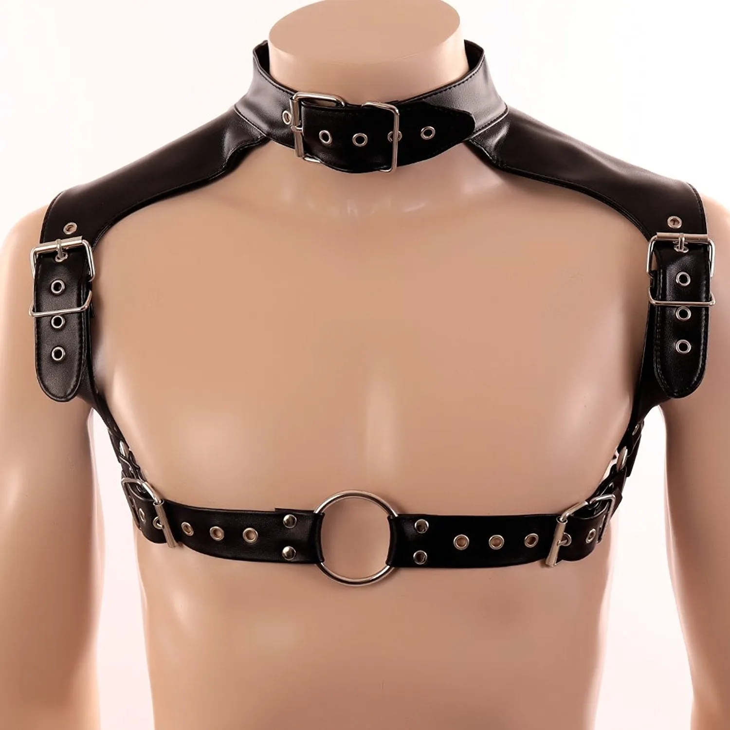 Adjustable Body Chest Harness Bondage