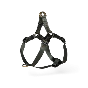Adjustable Nylon Harness - Dark Timber