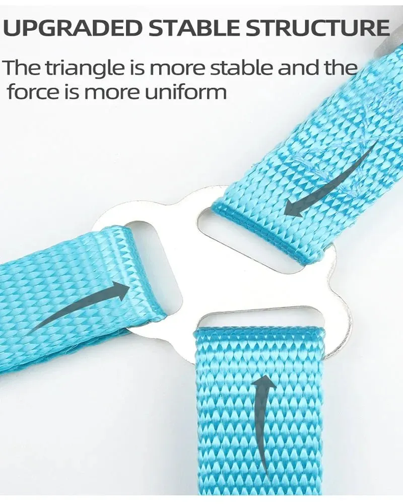 Adjustable Small Dog Harness & Leash Set - Comfortable, Breathable Fabric for Small Breeds