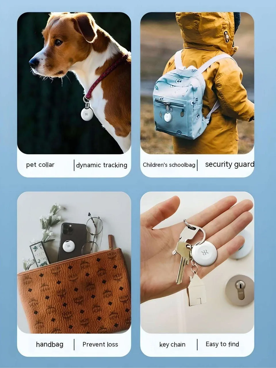 AirTrack Wireless Mini-Tracking Device (GPS or Bluetooth)