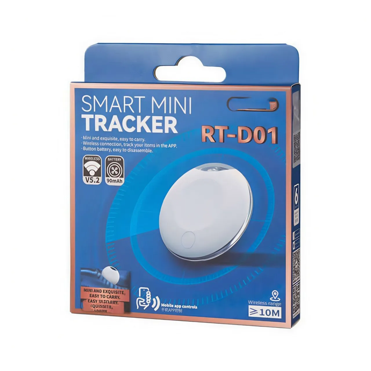 AirTrack Wireless Mini-Tracking Device (GPS or Bluetooth)