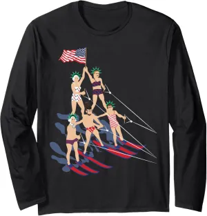 Americana Summer Camp David Long Sleeve T-Shirt