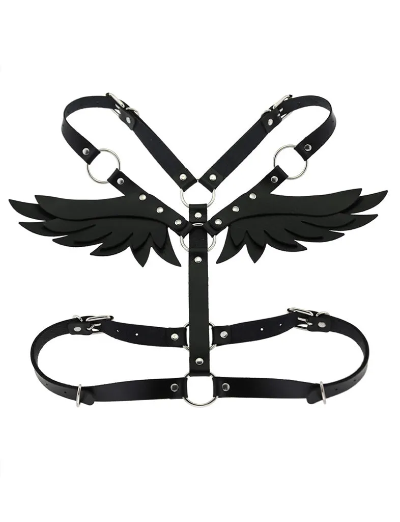 ANGEL WINGS HARNESS - BLACK