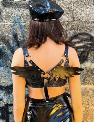 ANGEL WINGS HARNESS - BLACK