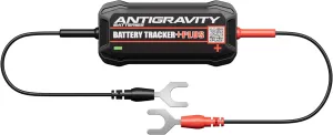Antigravity Batteries Bluetooth Battery Tracker PLUS - GPS Tracker with Long Battery Life for Vehicles, Trailers, ATVs, Car Tracker, 6V, 12V, 24V Lithium Battery Monitor, Real-Time GPS Tracker - Black