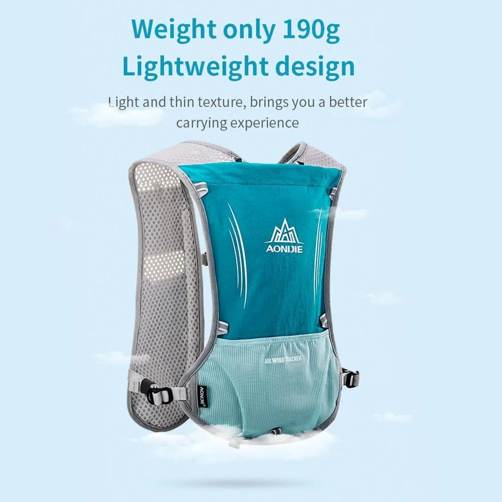 AONIJIE Hydration Backpack Vest for Outdoor Sports Breathable and Lightweight,Hydration Pack for Running, Cycling, and Hiking