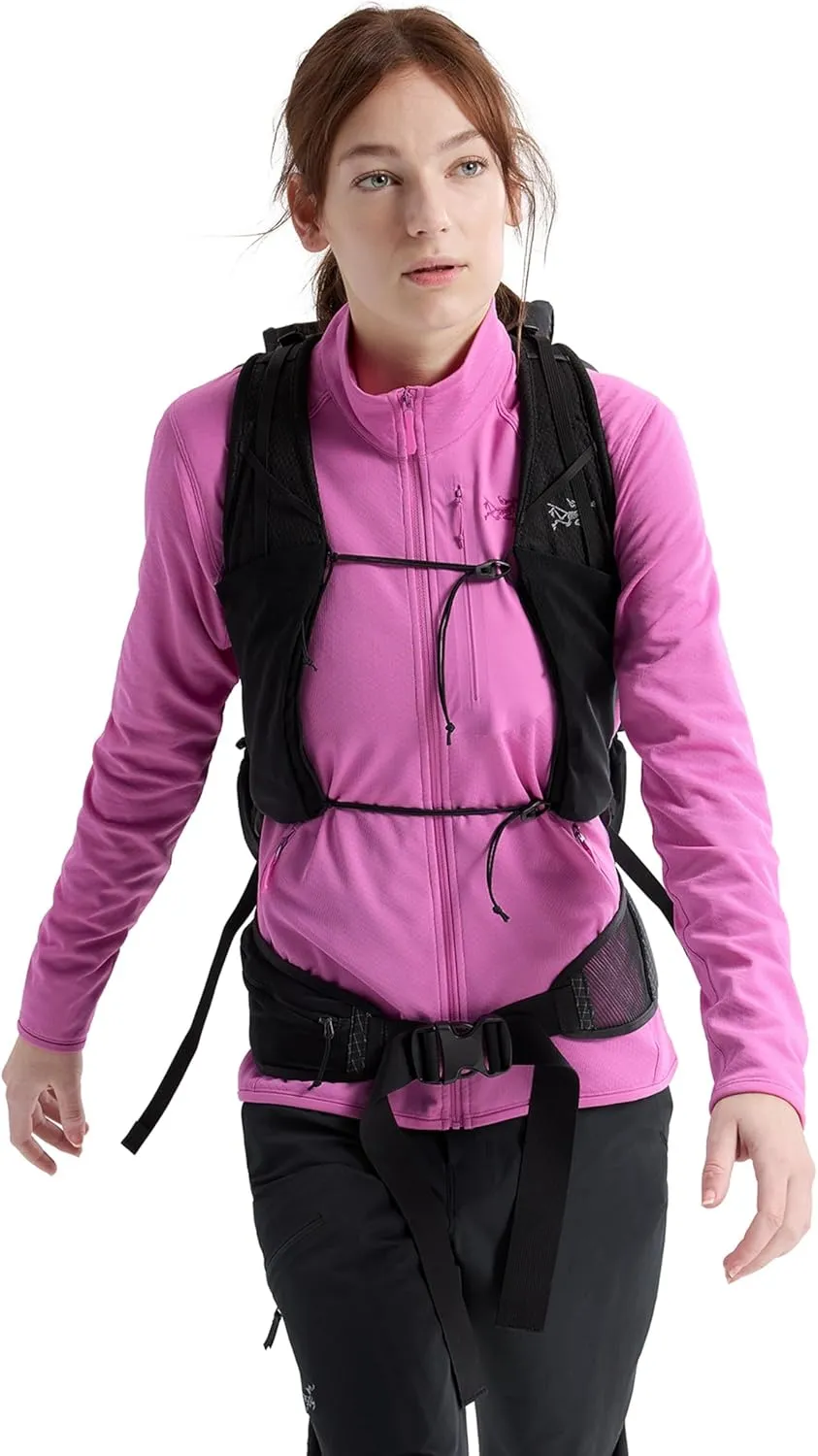 Arc'teryx Aerios 35 Backpack | Precision-Fit Ultralight 35L Hiking Pack - Redesign | Black, Regular