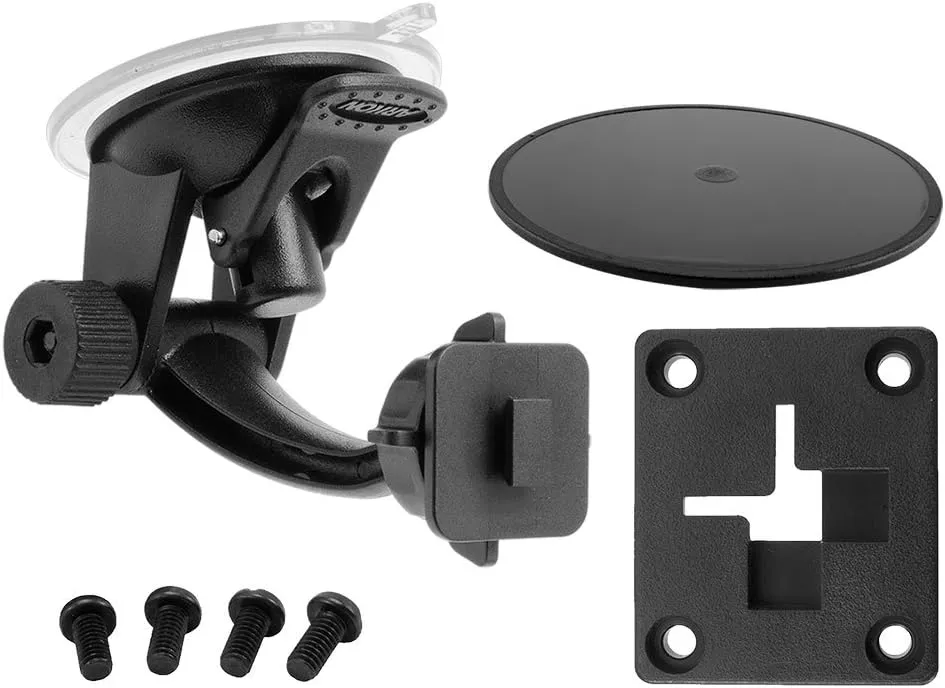 ARKON Windshield Dash Suction Car Mount for XM and Sirius Satellite Radios Single T and AMPS Pattern Compatible, Black - SR114