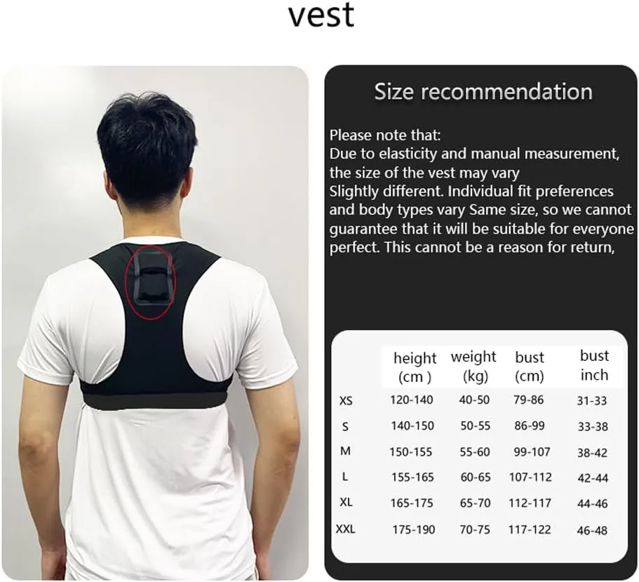 Athlete Series GPS Football Activity Tracker Sports Football Performance Tank Top Wearable Technology APP Control (S)