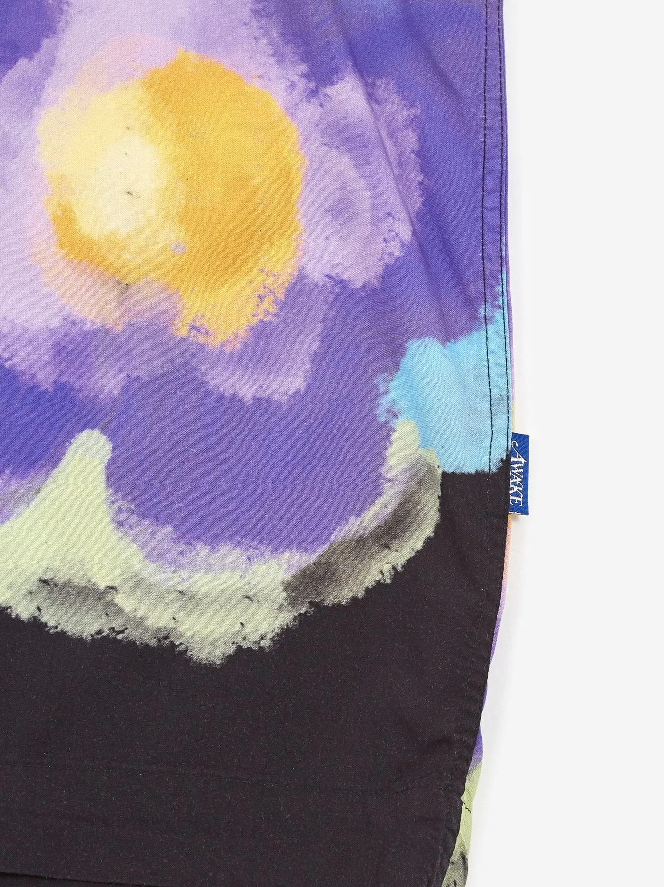 Awake NY Bouquet Camp Shirt - Black Floral