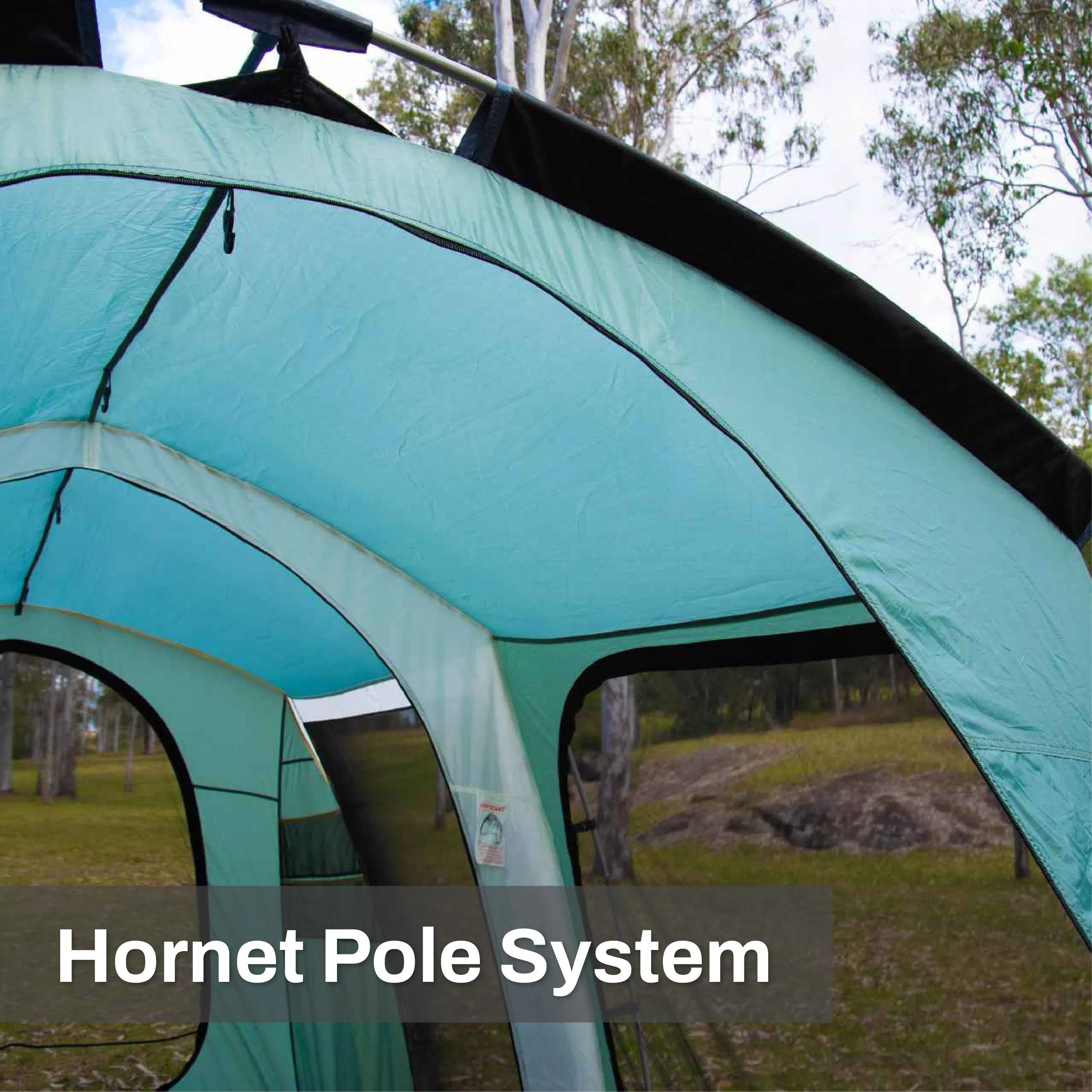 Bedarra 2R Family Dome Tent