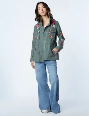 Billy T Camp Happy Jacket-Army