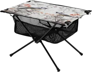 Bird Grey Portable Folding Camping Table, Compact Lightweight Beach Table with Carrying Bag for Outdoor Picnics, BBQs, Camp
