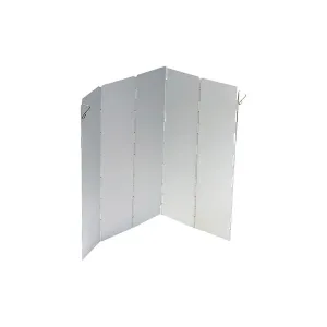 Bo-Camp Cooking Windbreak Universal Aluminium Adjustable