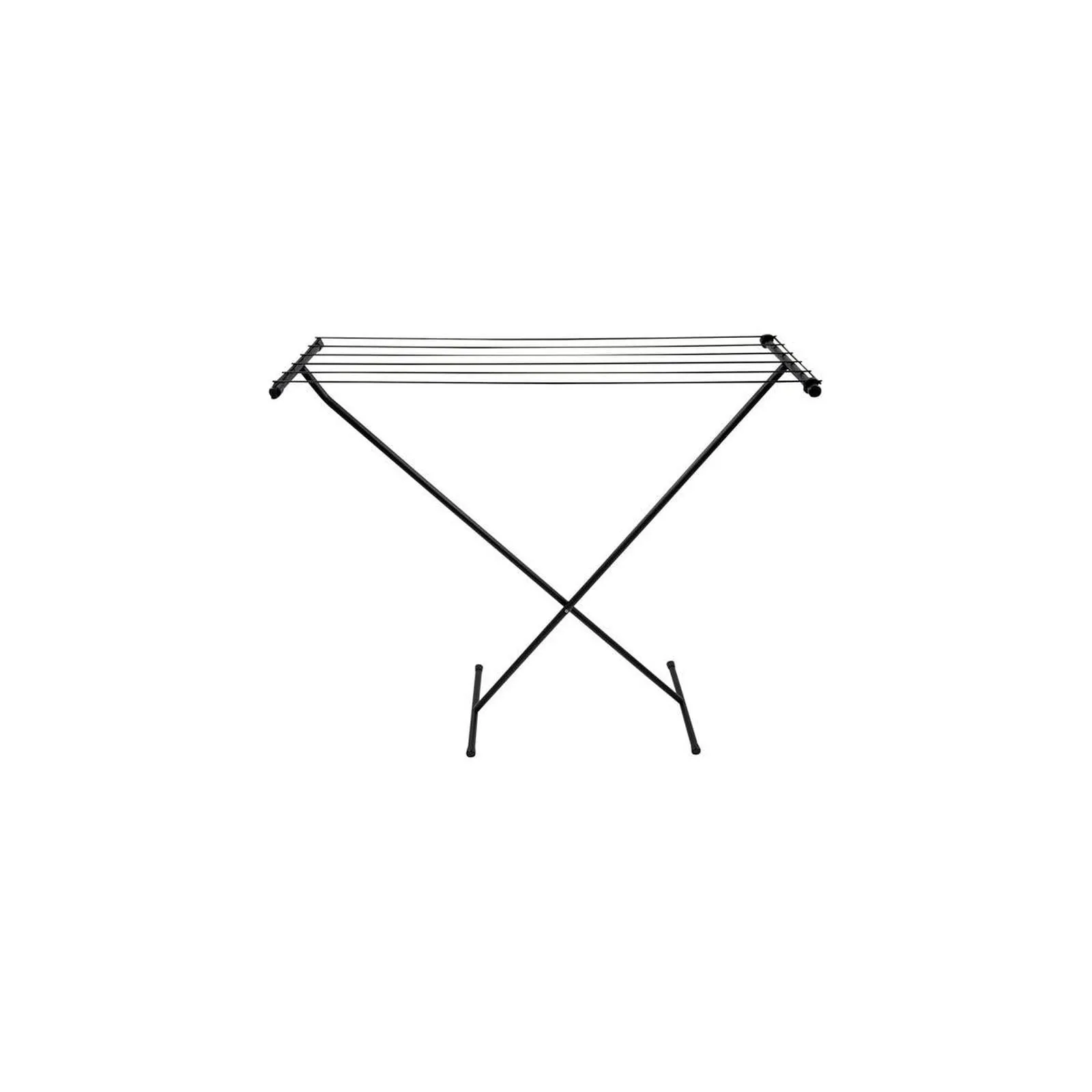Bo-Camp Drying Rack Compact Steel Scissor Model Black 5.5M