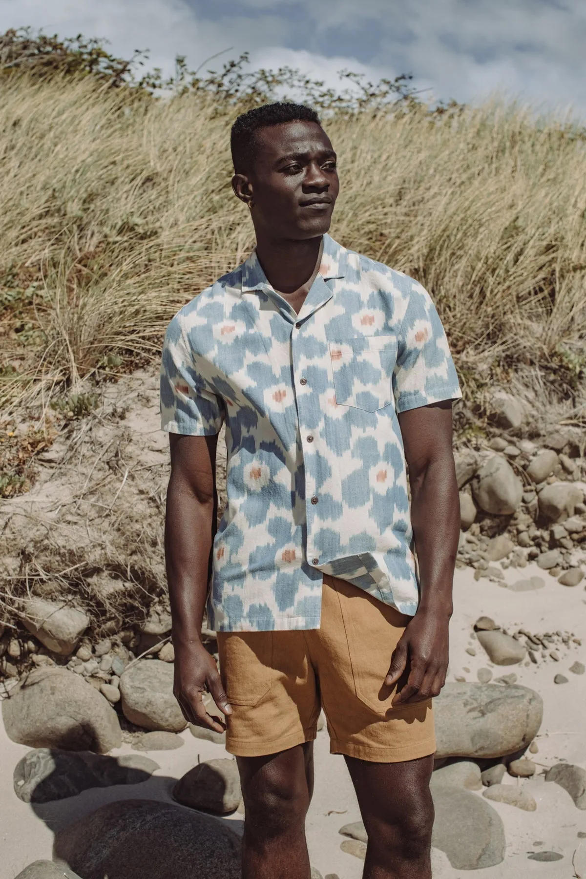 Bodie Shirt - Polar Blossom