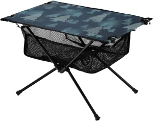 Bolaz Outdoor Folding Portable Picnic Camping Table-Tree Pattern2,Storage Mesh for Camping Gear Accessories, Hiking, Mountaineering, Outdoor Travel