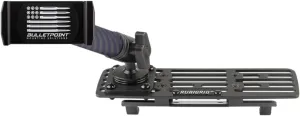 Bulletpoint Metal Dash Mount Cell Phone Holder Compatible with 2013-2018 RAM Truck & 2019  RAM 1500 Classic (RubiGrid)