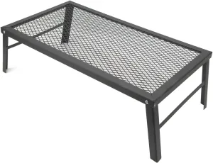 Camp Fire Rack, Over Fire Camp Grill Stable Structure Lightweight for Backpacking