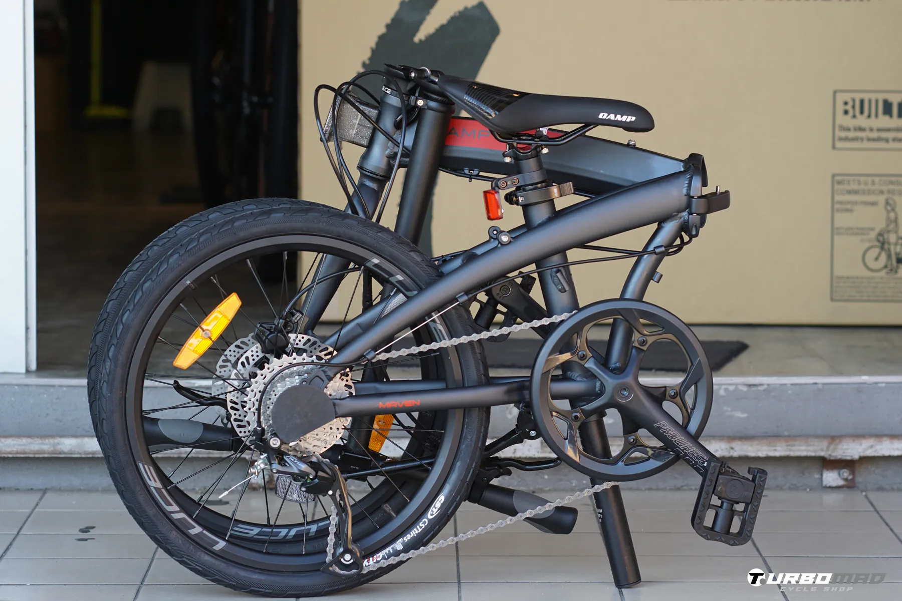 CAMP MAVEN 9SP 20" 451 FOLDING BIKE