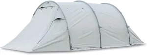 Camping Family Tents for 6-8 Person, Tunnel Tent with One Removable Bedroom & Vestibule Footprint Dome Tent for Outdoor Festival Hiking