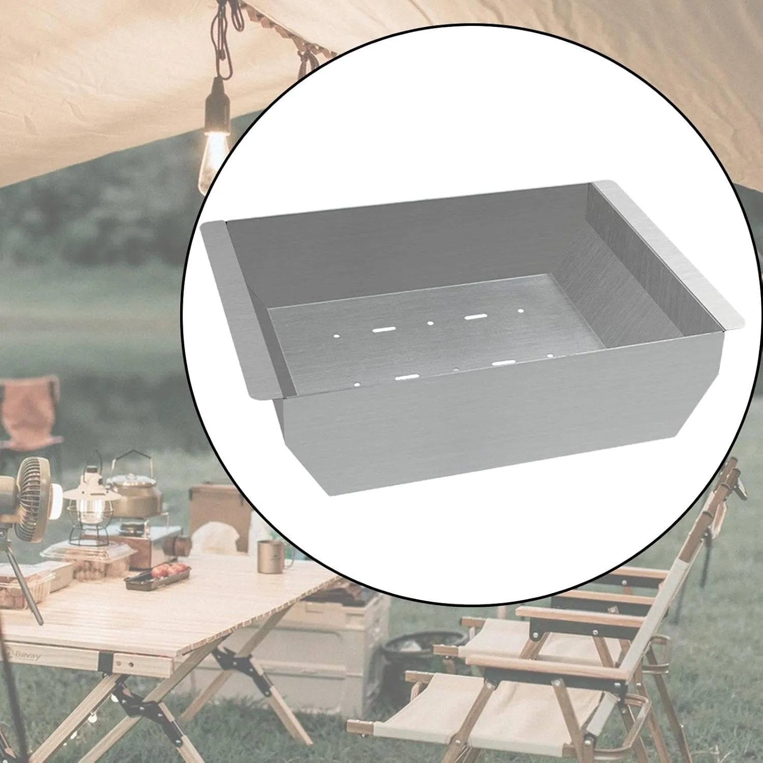 Camping Igt Table Accessories Camping Table Accessories Kitchen Picnic Camping Lightweight Combination Table Accessories, Storage Rack