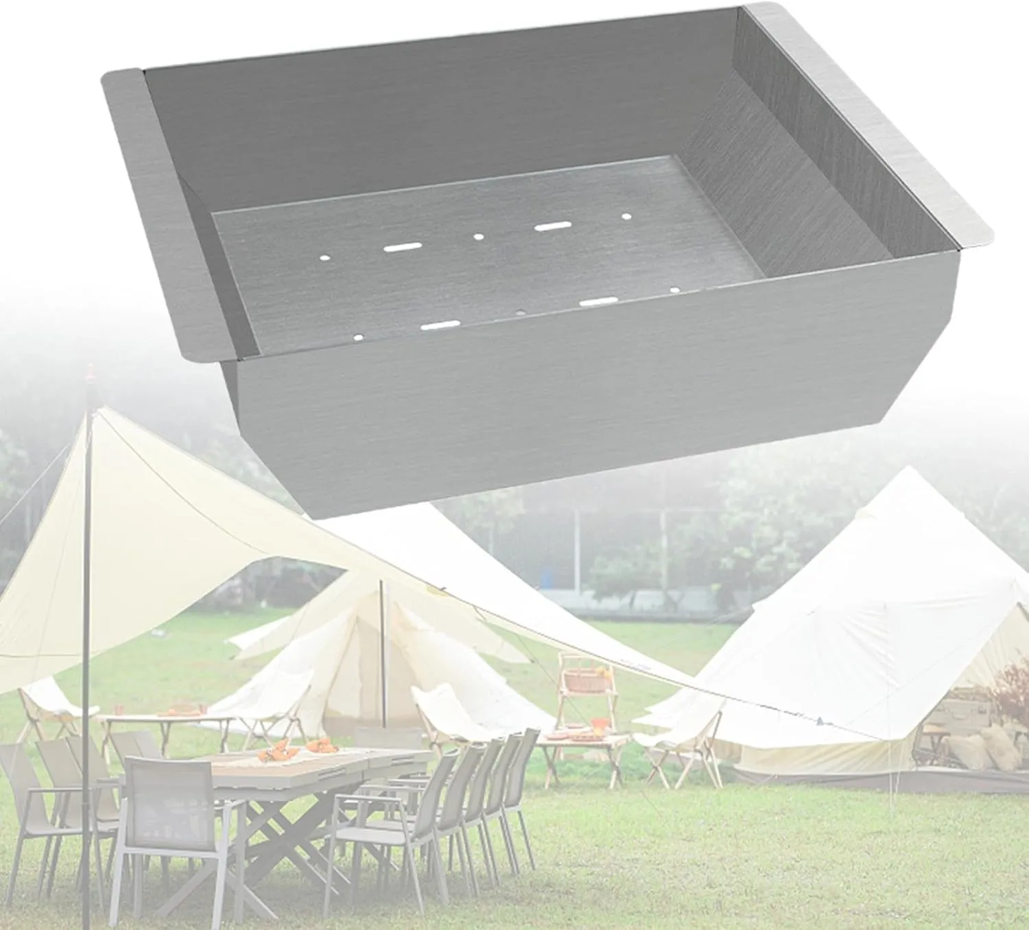 Camping Igt Table Accessories Camping Table Accessories Kitchen Picnic Camping Lightweight Combination Table Accessories, Storage Rack