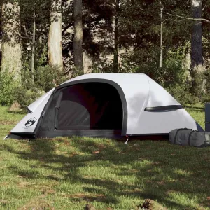 Camping Tent Dome 1-Person White Blackout Fabric Waterproof2,59KG