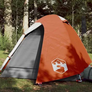 Camping Tent Dome 2-Person Orange Waterproof2,5KG