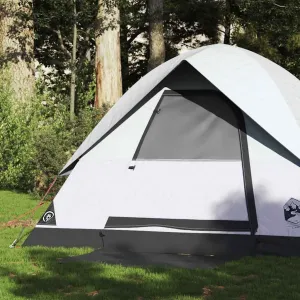 Camping Tent Dome 2-Person White Blackout Fabric Waterproof3,65KG