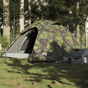 Camping Tent Dome 3-Person Camouflage Waterproof3,3KG