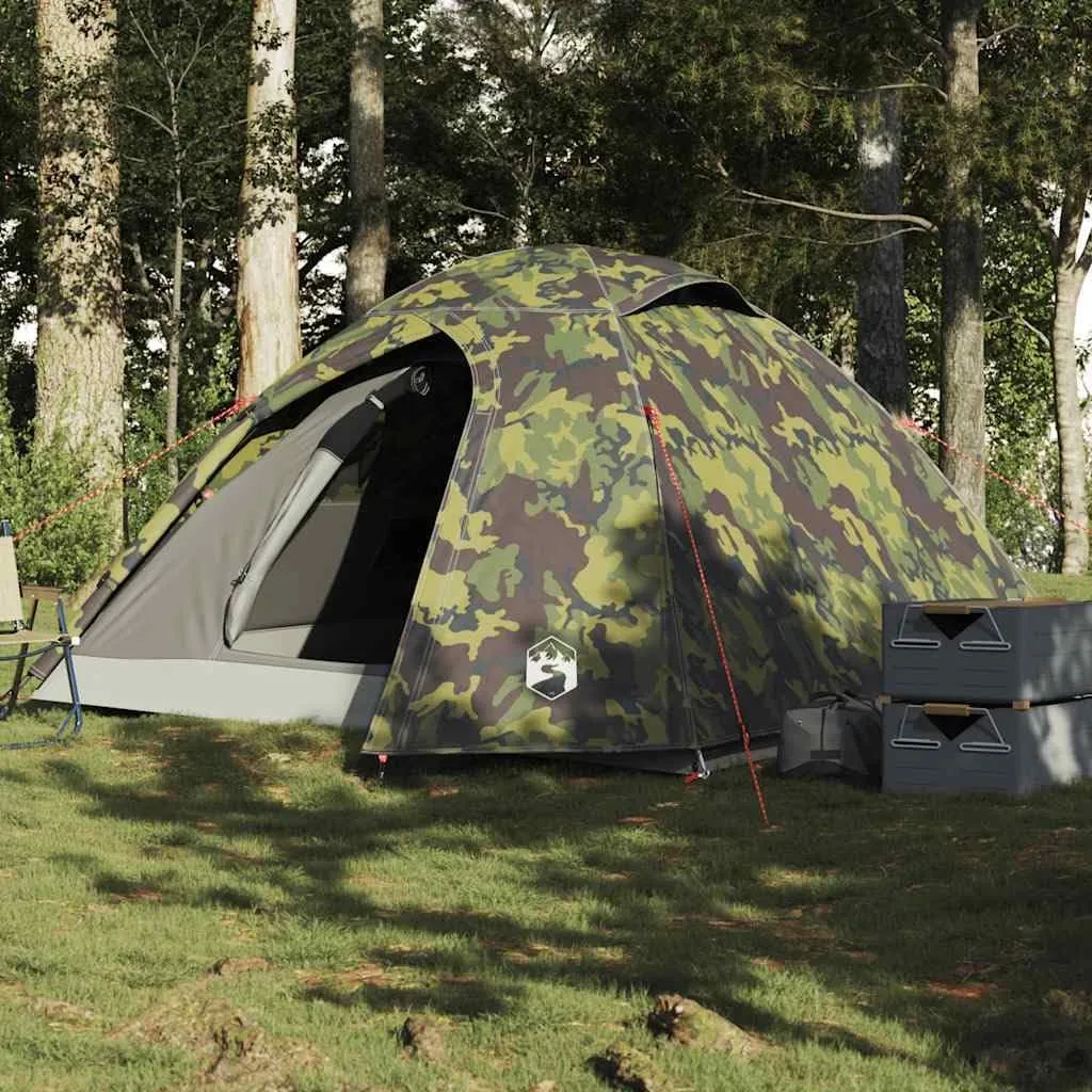 Camping Tent Dome 3-Person Camouflage Waterproof3,3KG