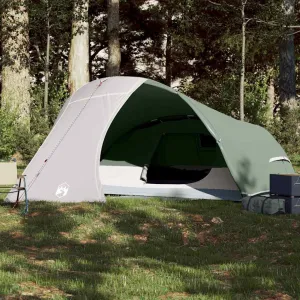 Camping Tent Dome 4-Person Green Waterproof7KG