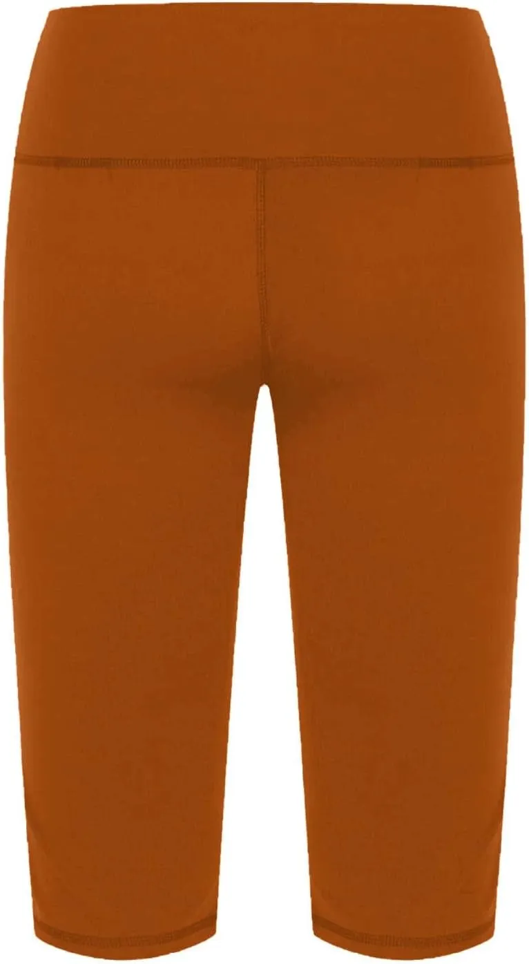 Capris Pants for Women High Waist | Tummy Control Straight Leg Yoga Pants with Pockets Workout Yoga Shorts