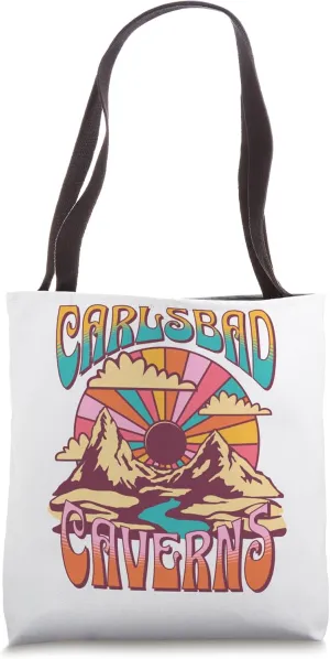 Carlsbad Caverns New Mexico Nature Hiking Mountains Outdoors Tote Bag