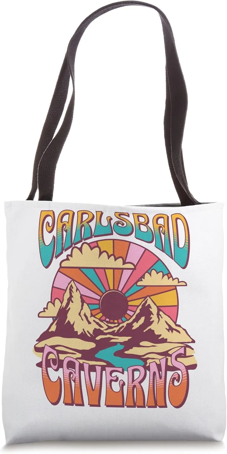 Carlsbad Caverns New Mexico Nature Hiking Mountains Outdoors Tote Bag