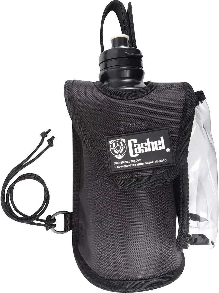 Cashel Bottle Holder w/GPS Case Black OS